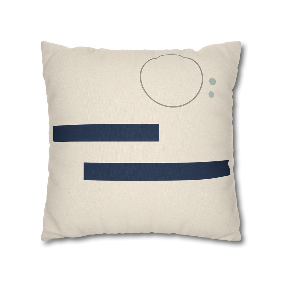 Twin Bars And Quiet Dot Cluster designer print pillow cases