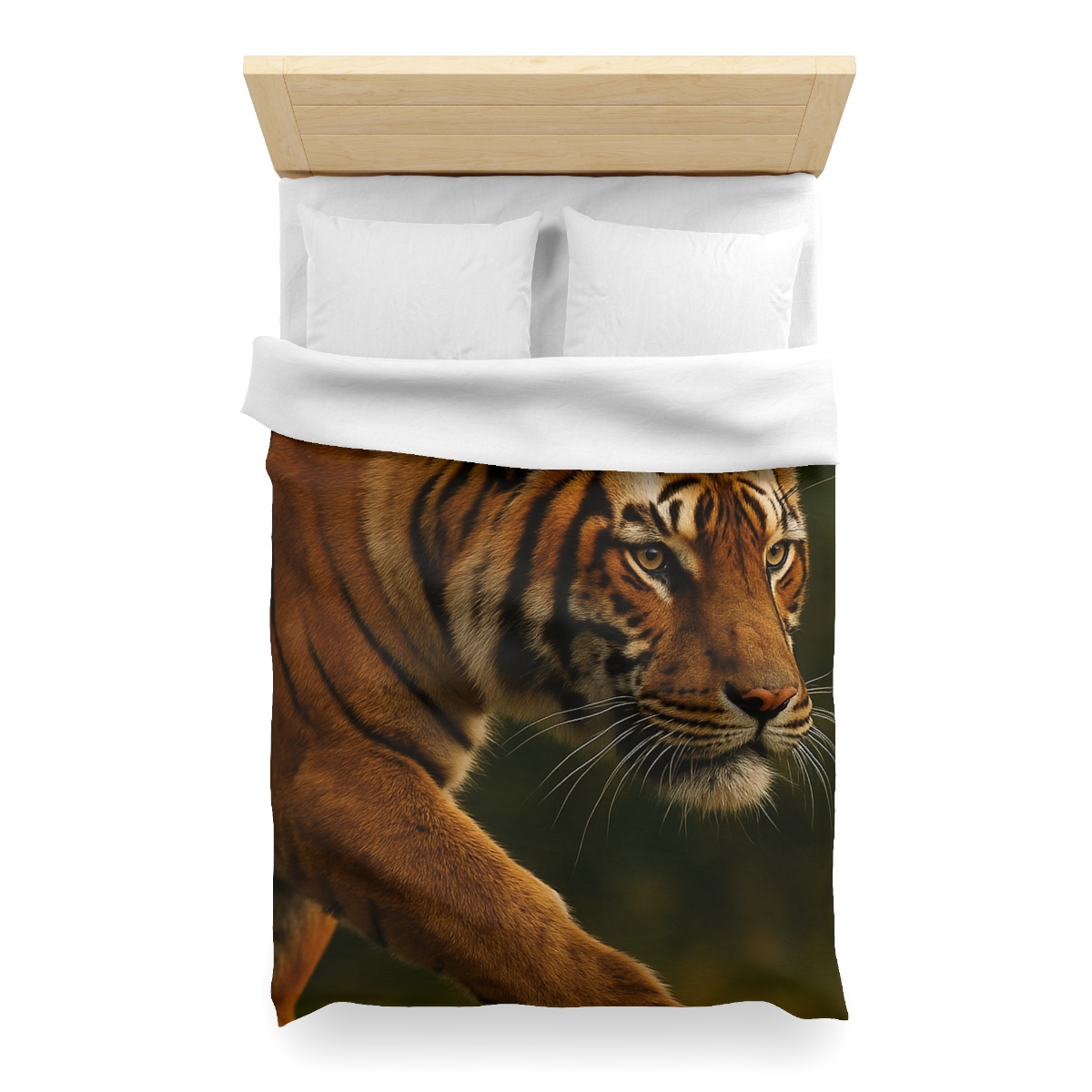Forest Stalker Bengal Tiger unique patterned duvets