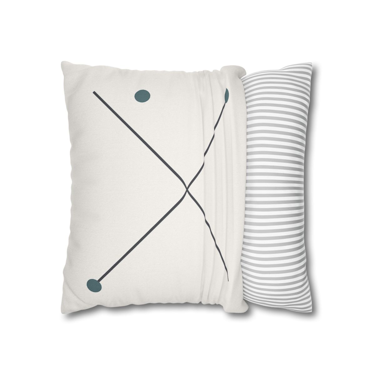 Crossed Vector Starfield custom pillow cases
