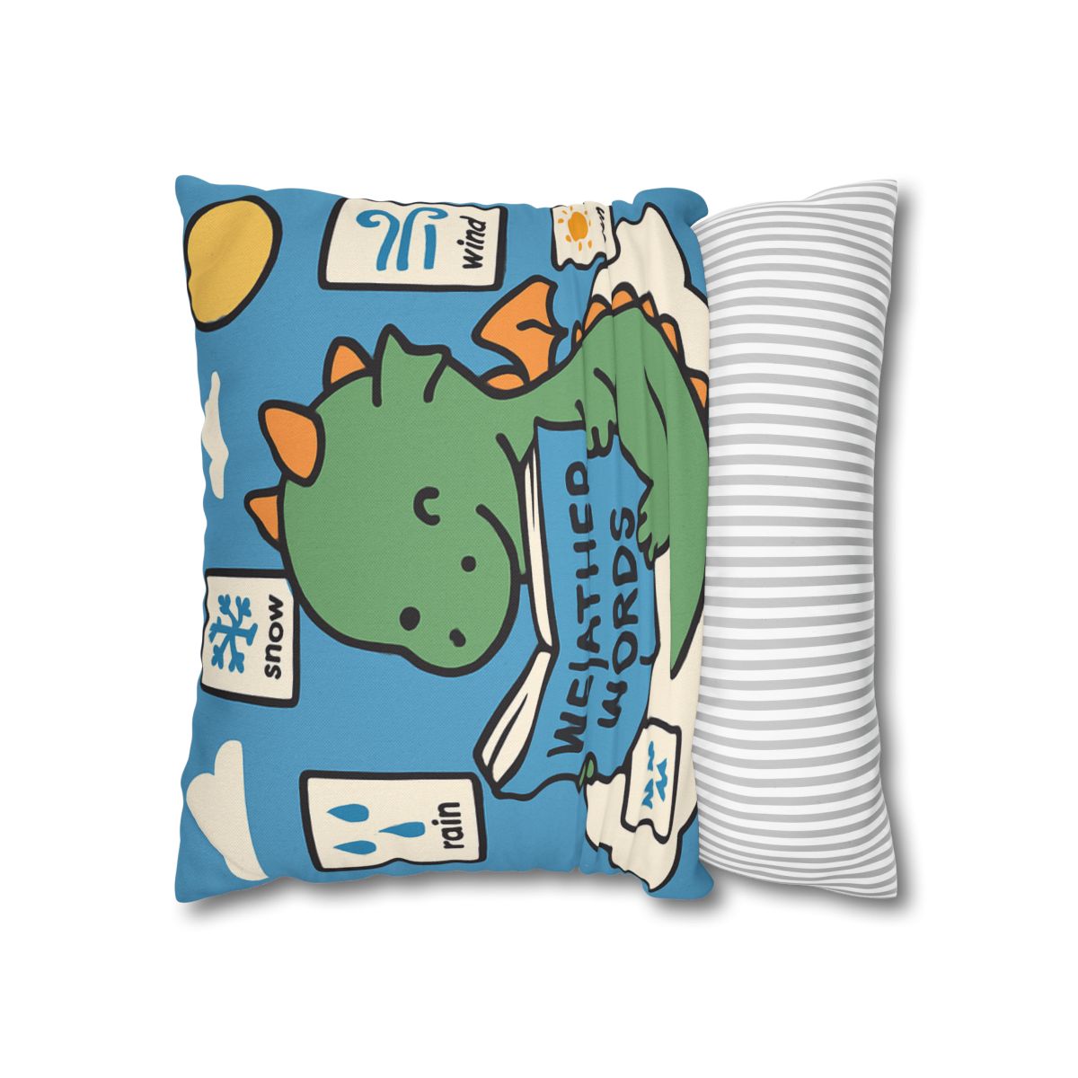 Cloud Library Dragon designer print pillow cases