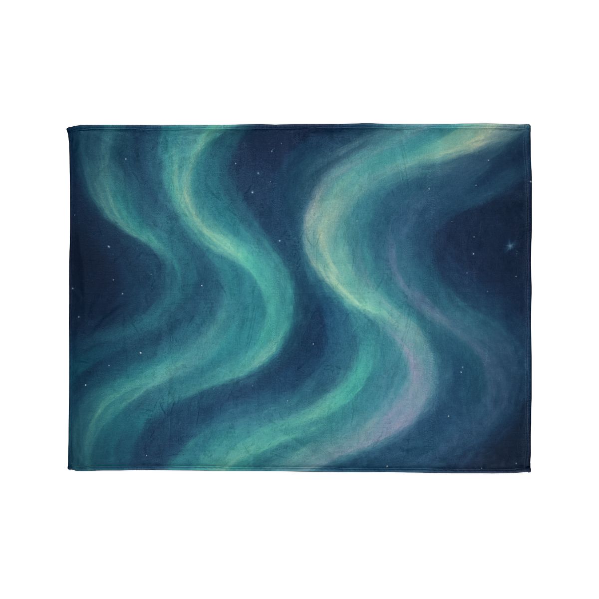 Auroral Drift Nebula decorative home blankets