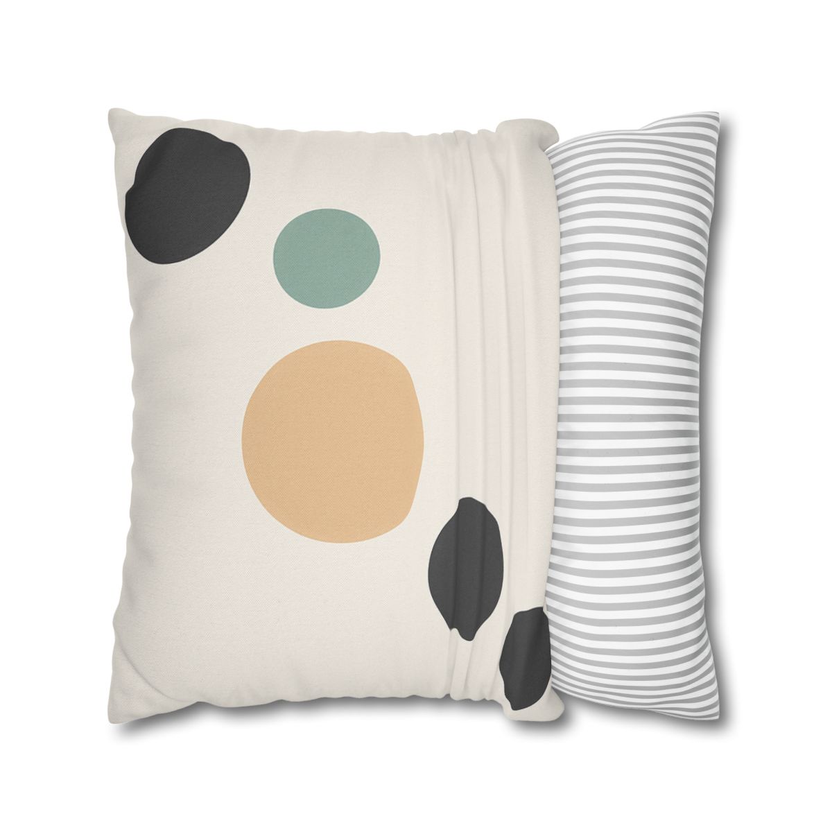 Diagonal Cluster Of Five Circles stylish decorative pillowcases