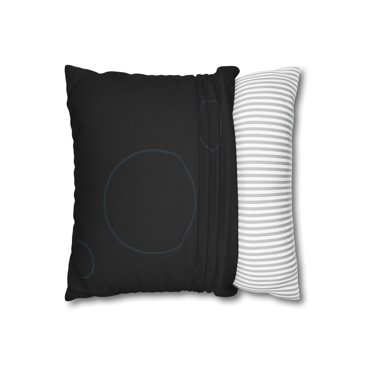 Diagonal Rings Alignment personalized pillow covers