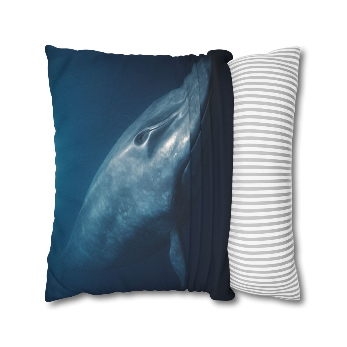 Ocean Song Blue Whale designer print pillow cases