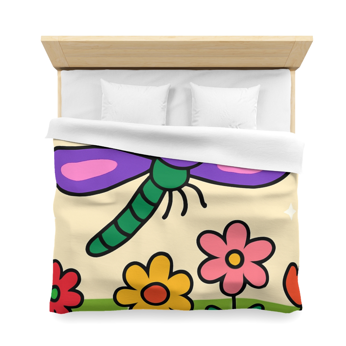 Nebula Dragonfly Garden stylish duvet covers