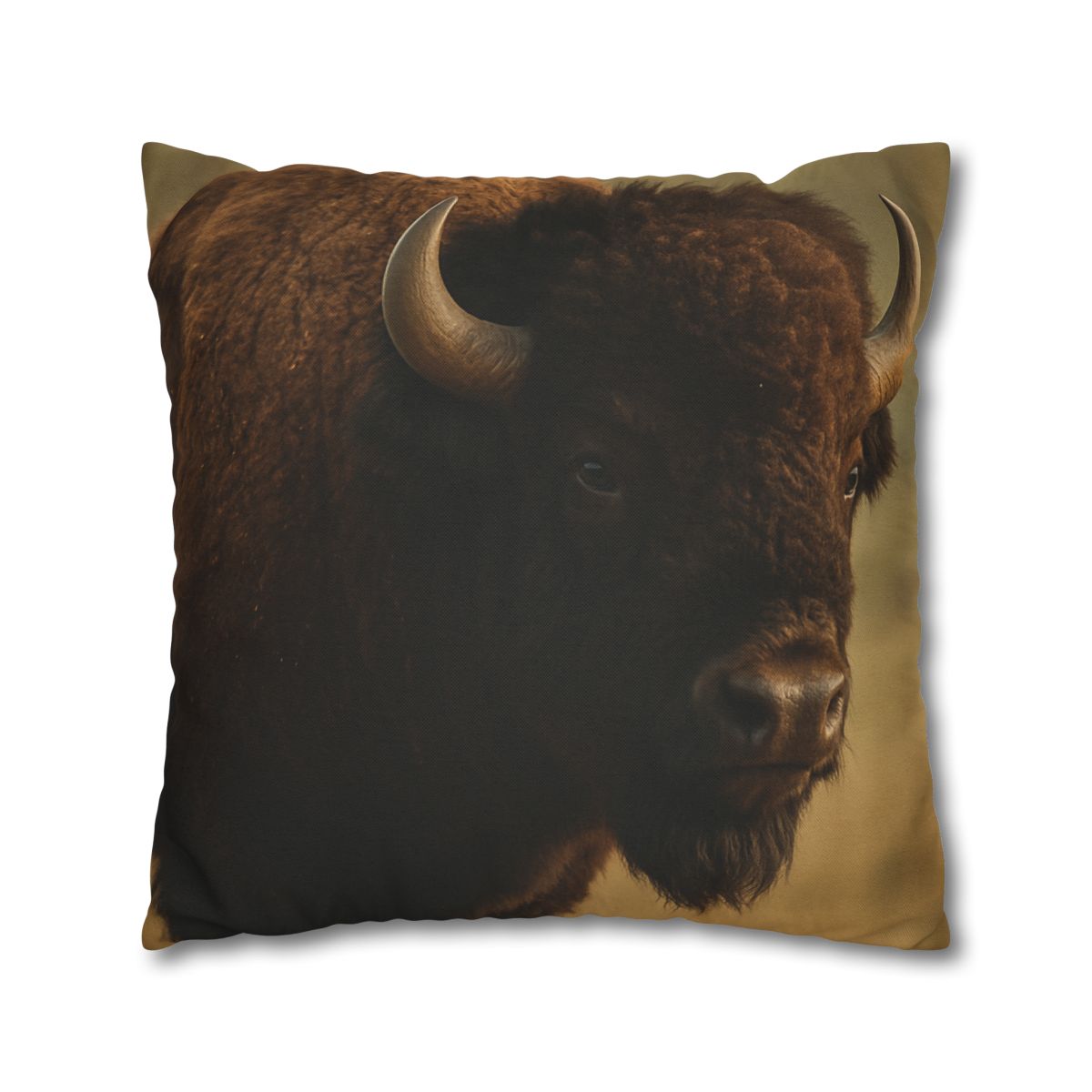 Thunder Stillness American Bison soft cotton pillow cases