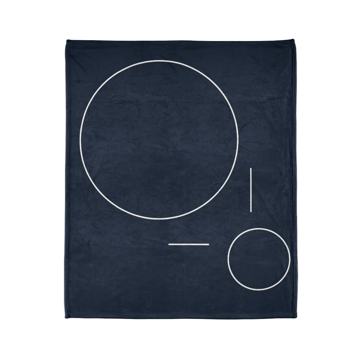Offset Ring And Bar Constellation stylish throw blankets