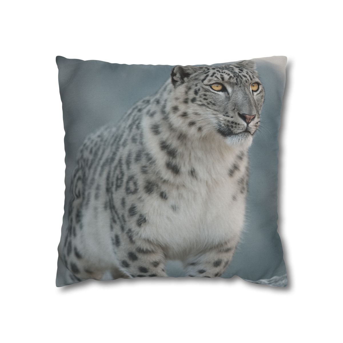 Ridge Phantom Snow Leopard custom pillow cases