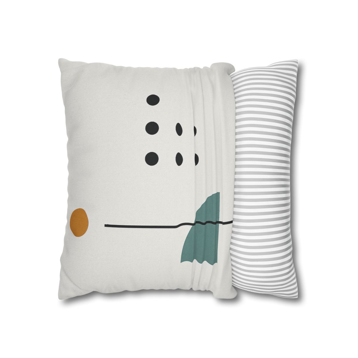 Sparse Meridian With Broken Grid trendy patterned pillow cases