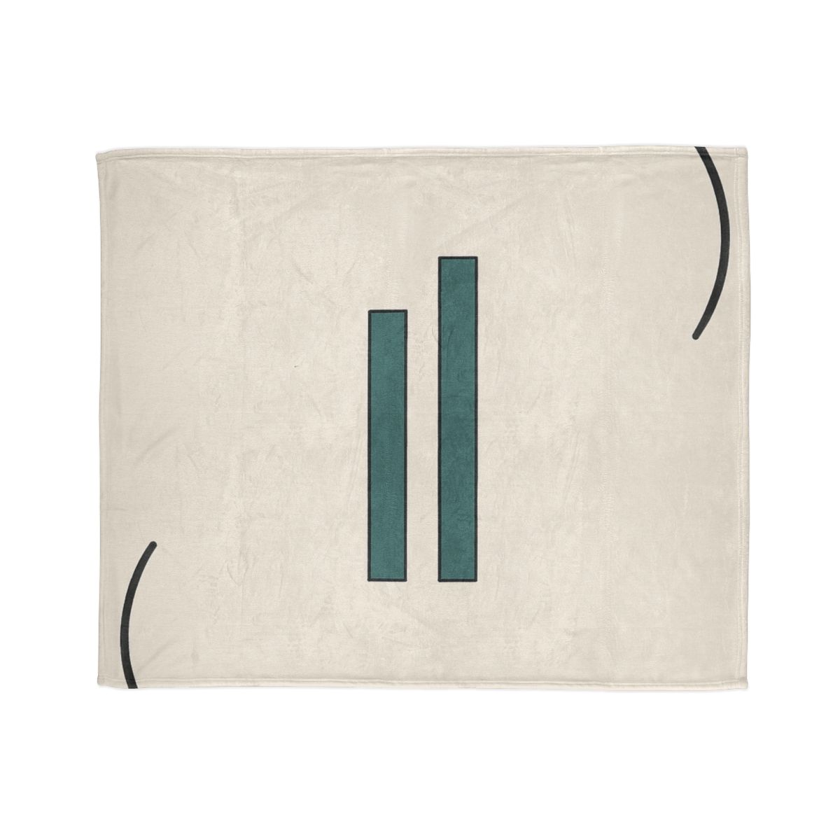 Offset Arc And Bar Dialogue stylish throw blankets