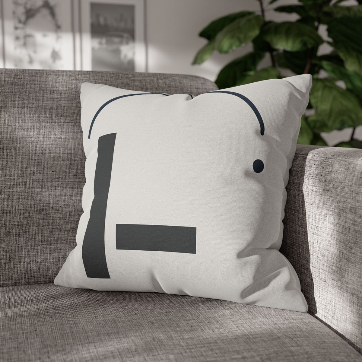 Arc Over Simple Column soft cotton pillow cases