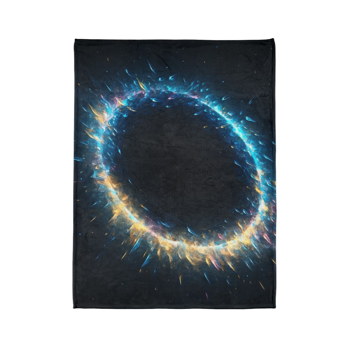 Prismatic Singularity Halo designer printed blankets