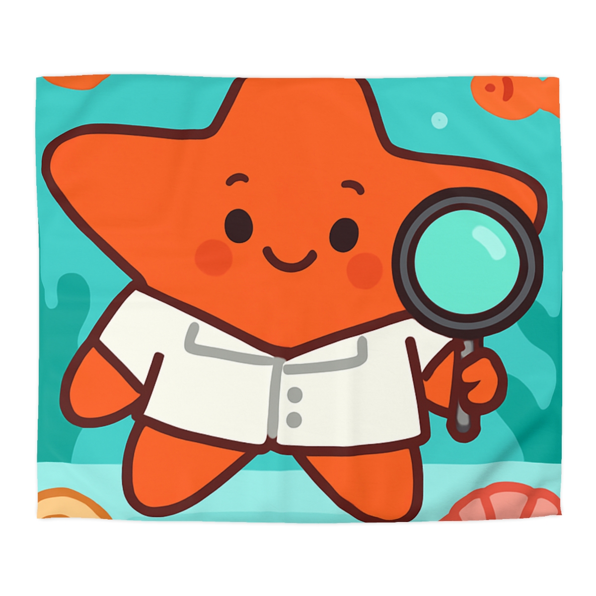 Starfish Science Explorer stylish duvet covers