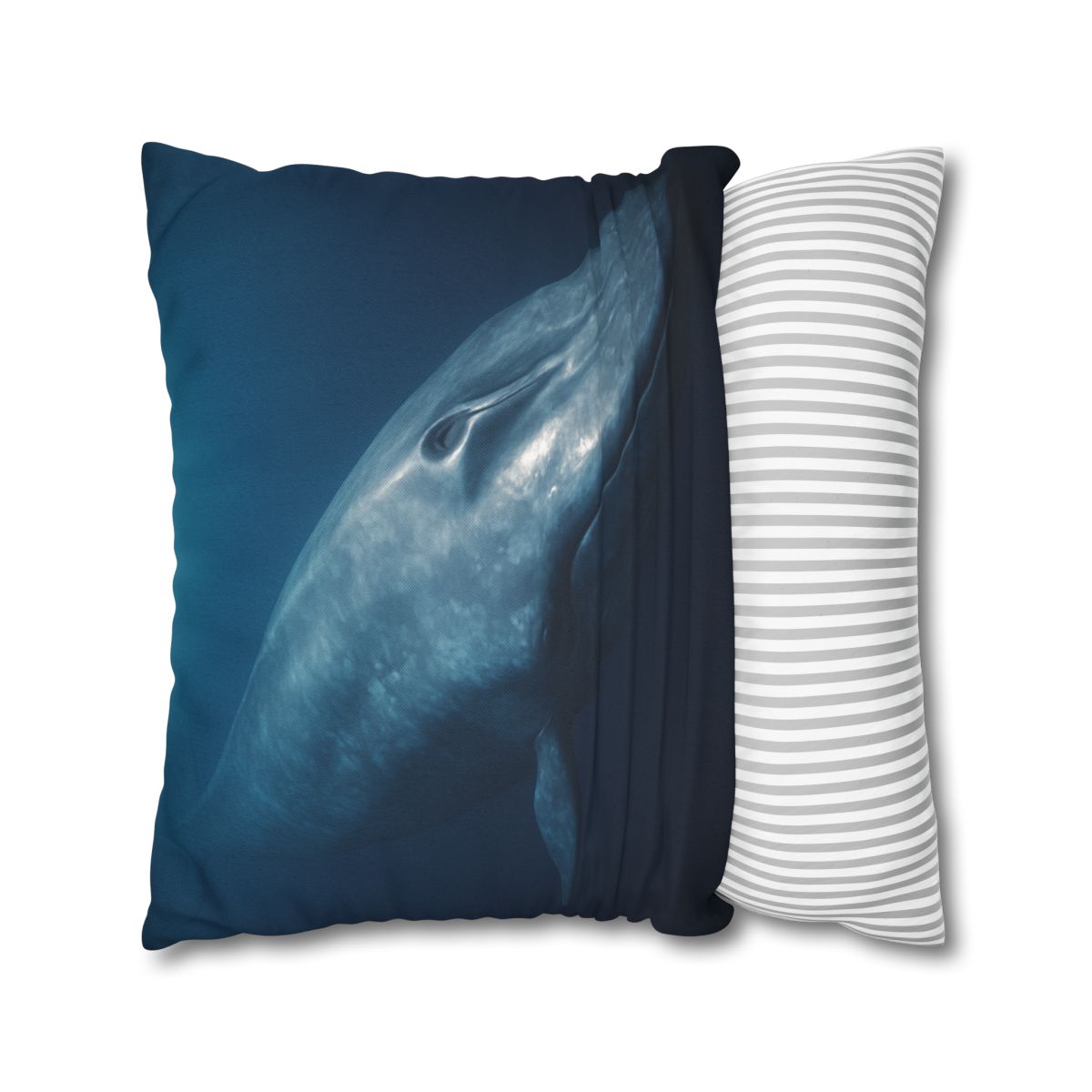 Ocean Song Blue Whale designer print pillow cases