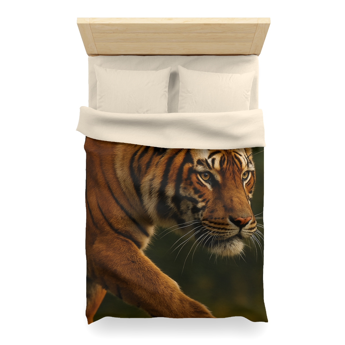 Forest Stalker Bengal Tiger unique patterned duvets