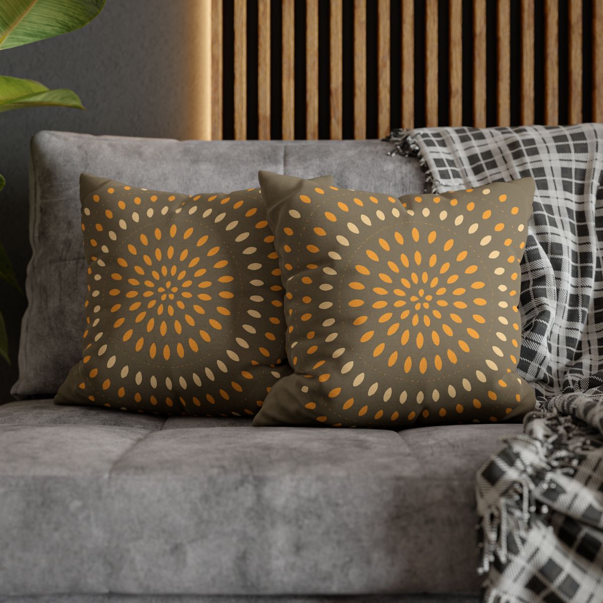 Seed Cluster Halo custom pillow cases