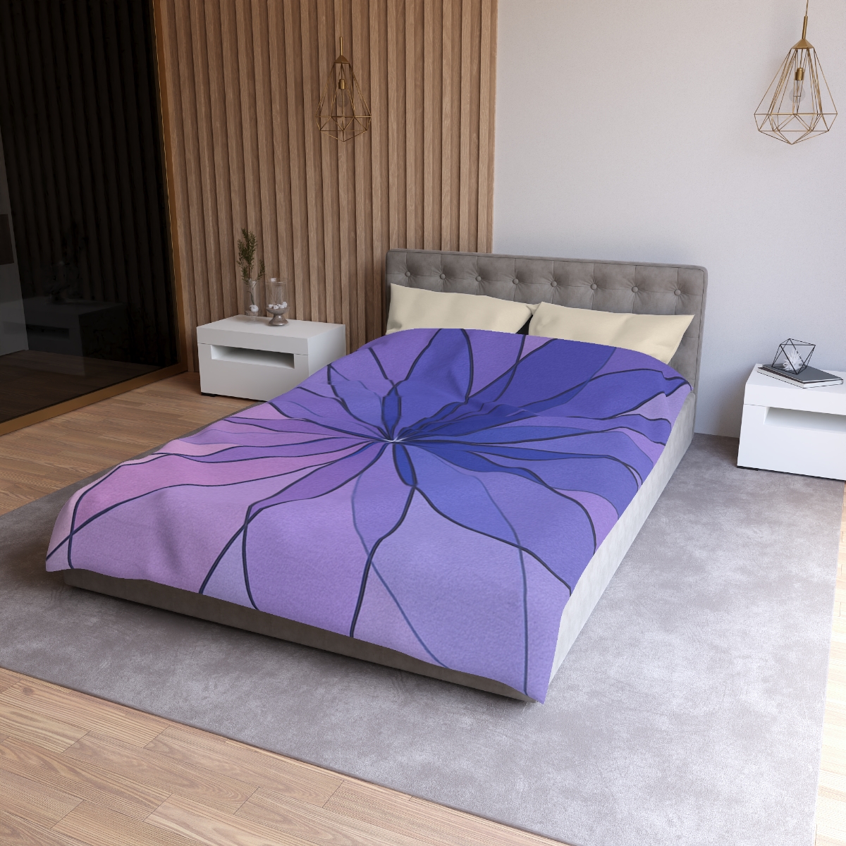 Petal Prism Overlay warm winter duvets