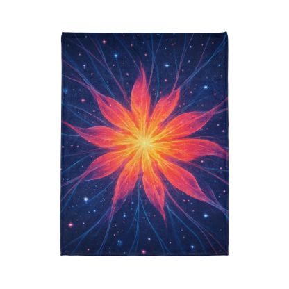 Ion Bloom Starburst Tapestry warm winter blankets
