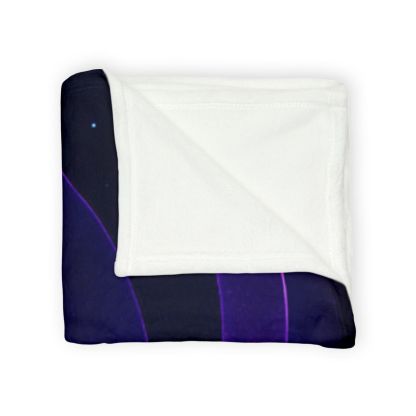 Gravitational Prism Bloom designer printed blankets