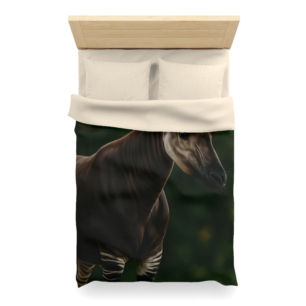 Velvet Shadow Okapi duvets for gifts