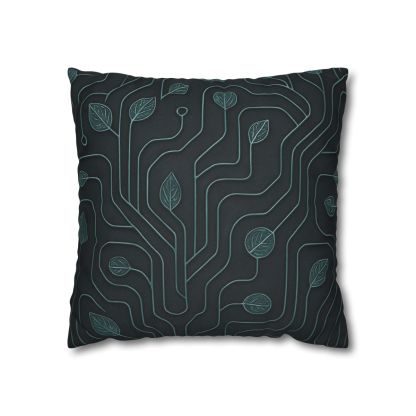 Vine Circuit Filigree stylish decorative pillowcases