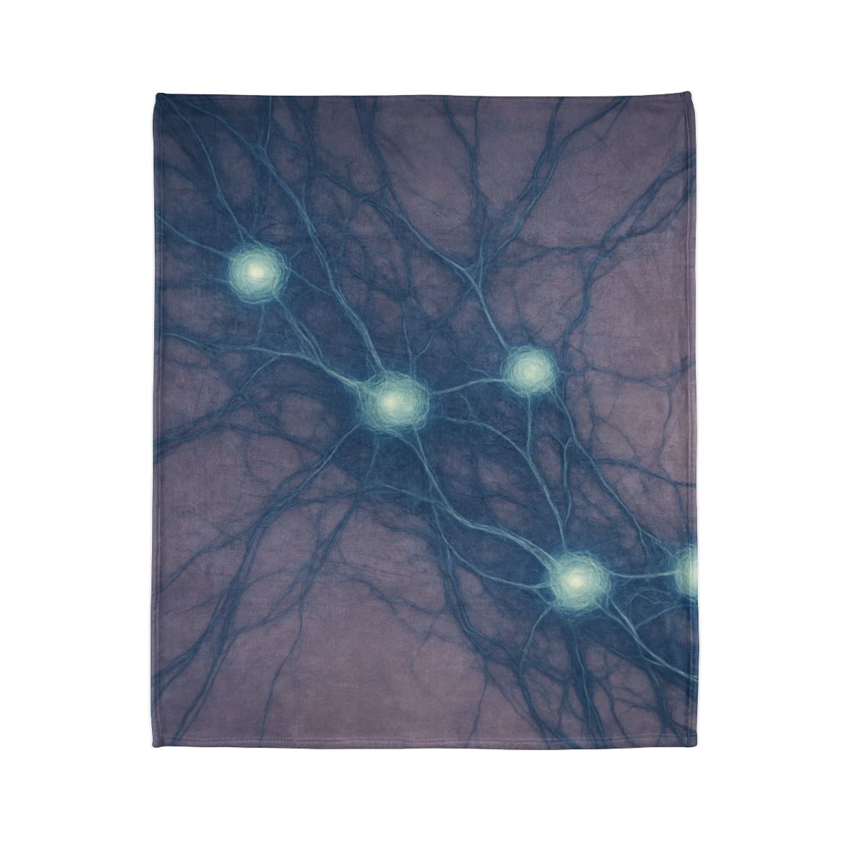 Cosmic Web Filament Weave soft fleece blankets