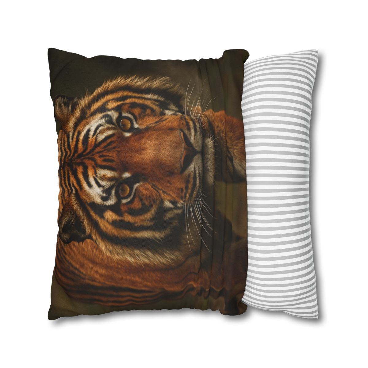 Forest Stalker Bengal Tiger trendy patterned pillow cases