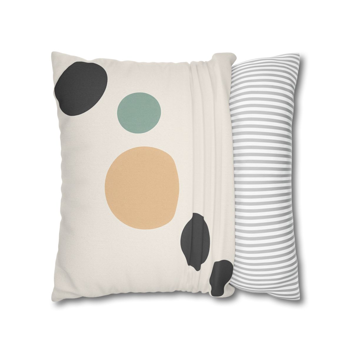 Diagonal Cluster Of Five Circles stylish decorative pillowcases