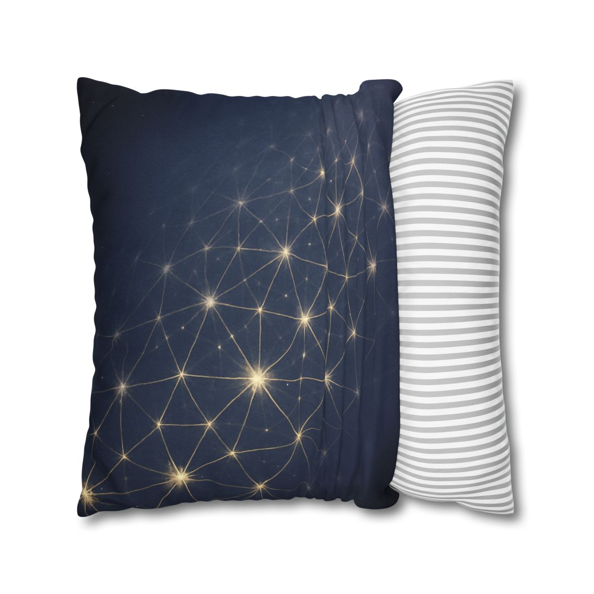 Stellar Lattice Bloom soft cotton pillow cases