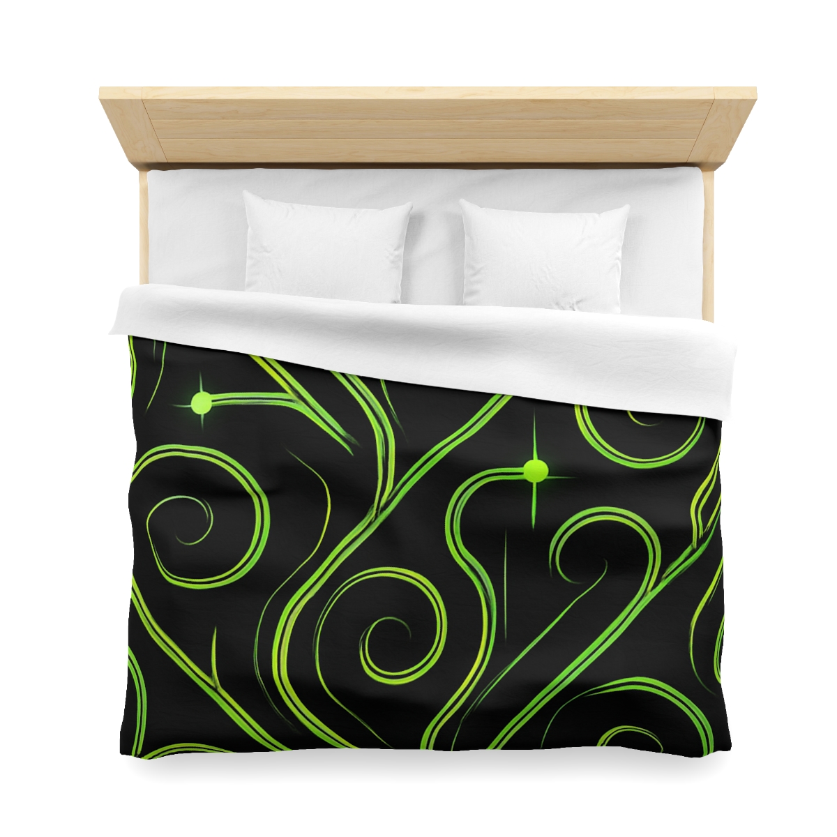Vine Curl Circuitry soft comforter duvets