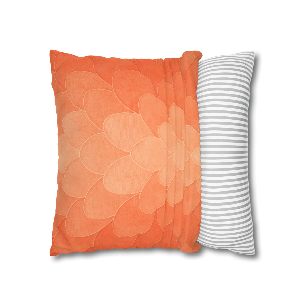 Petal Cascade Mosaic designer print pillow cases