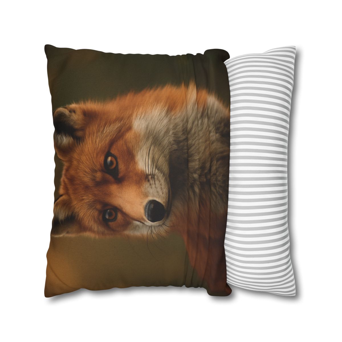 Crimson Whisper Red Fox unique gift pillow cases