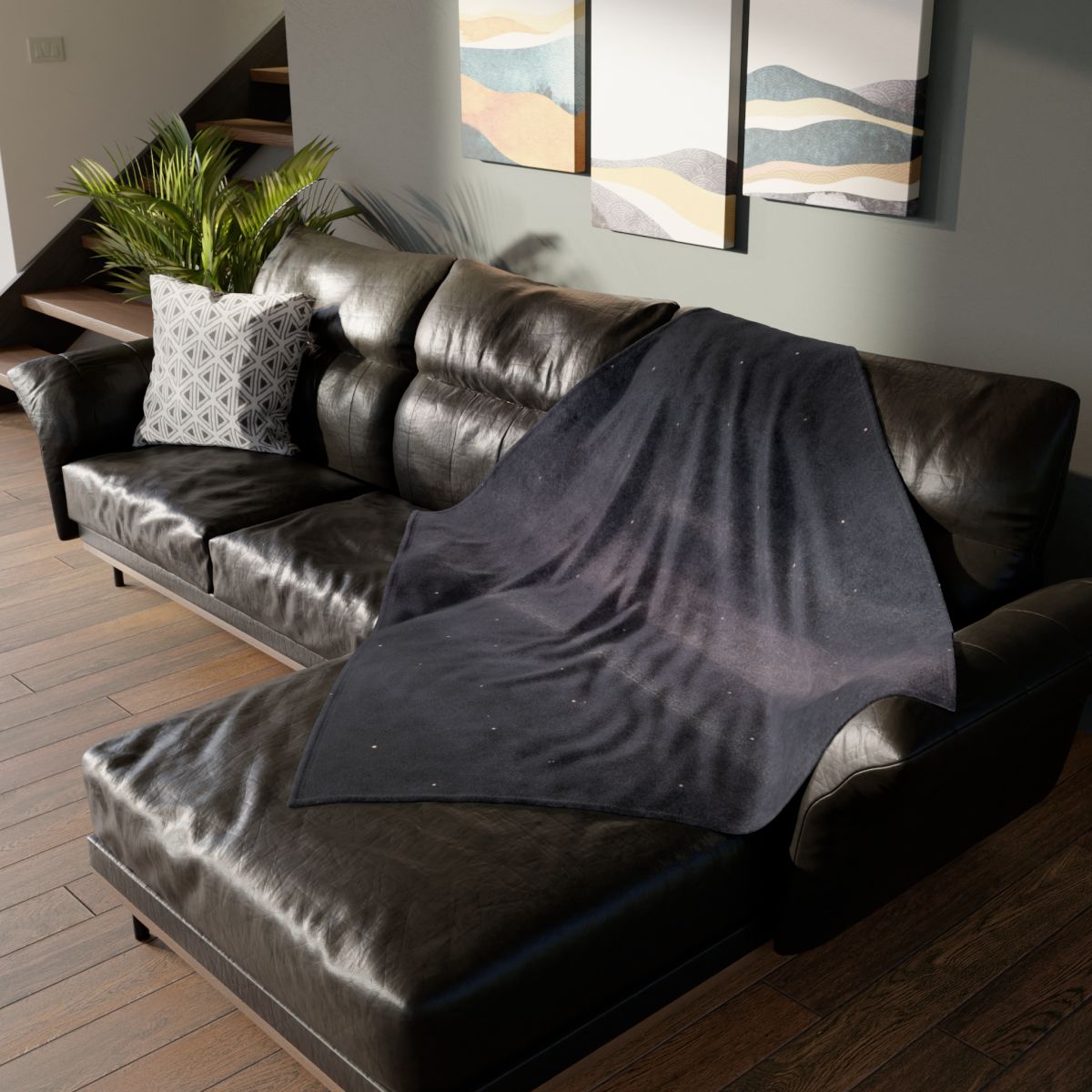 Quiet Dust Veil Tapestry designer printed blankets