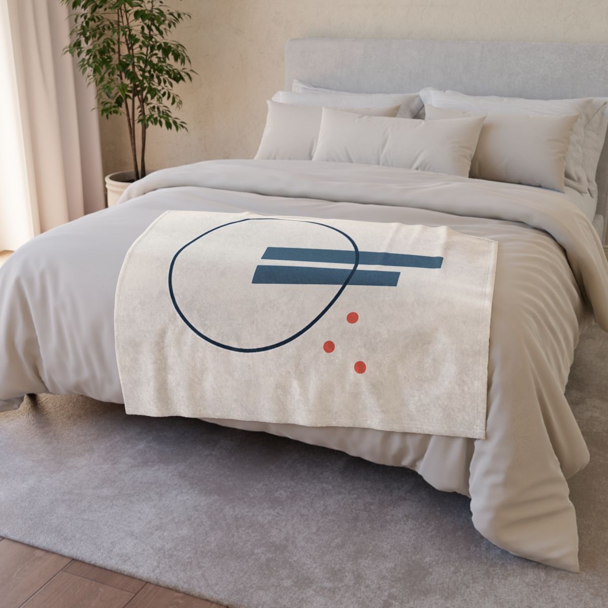 Offset Ring With Split Bars custom blankets