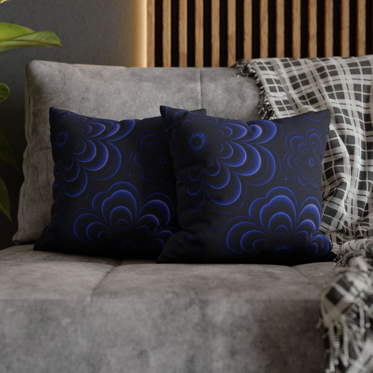 Bloom Ripple Interference stylish decorative pillowcases