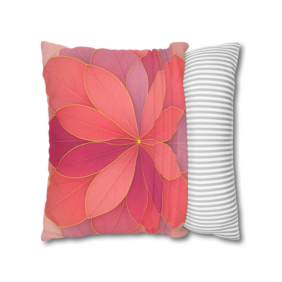 Petal Prism Overlap unique gift pillow cases