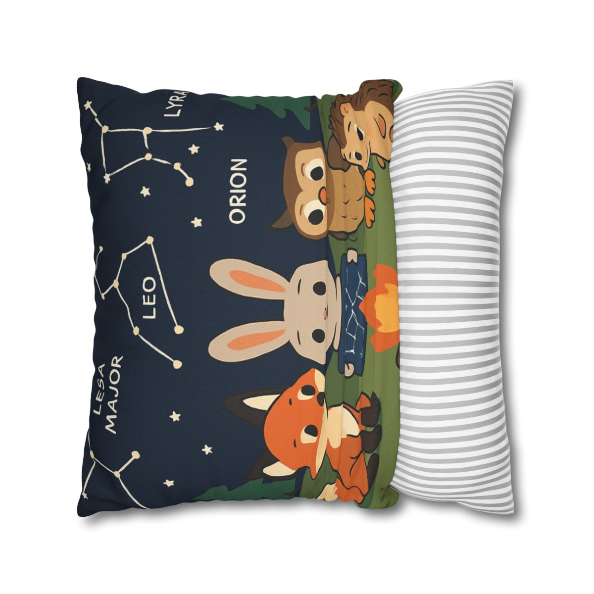 Constellation Campfire Critters comfortable bedding pillow covers