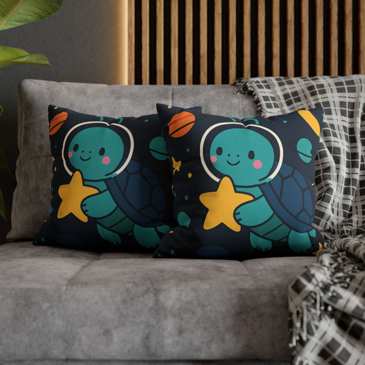 Starlight Space Turtle stylish decorative pillowcases
