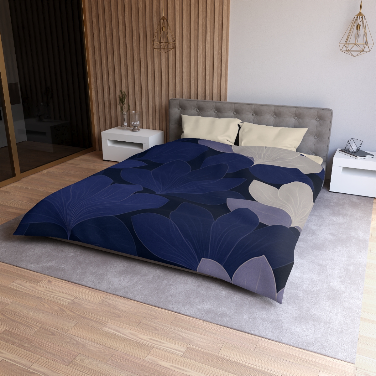 Petal Shadow Tessellation unique patterned duvets