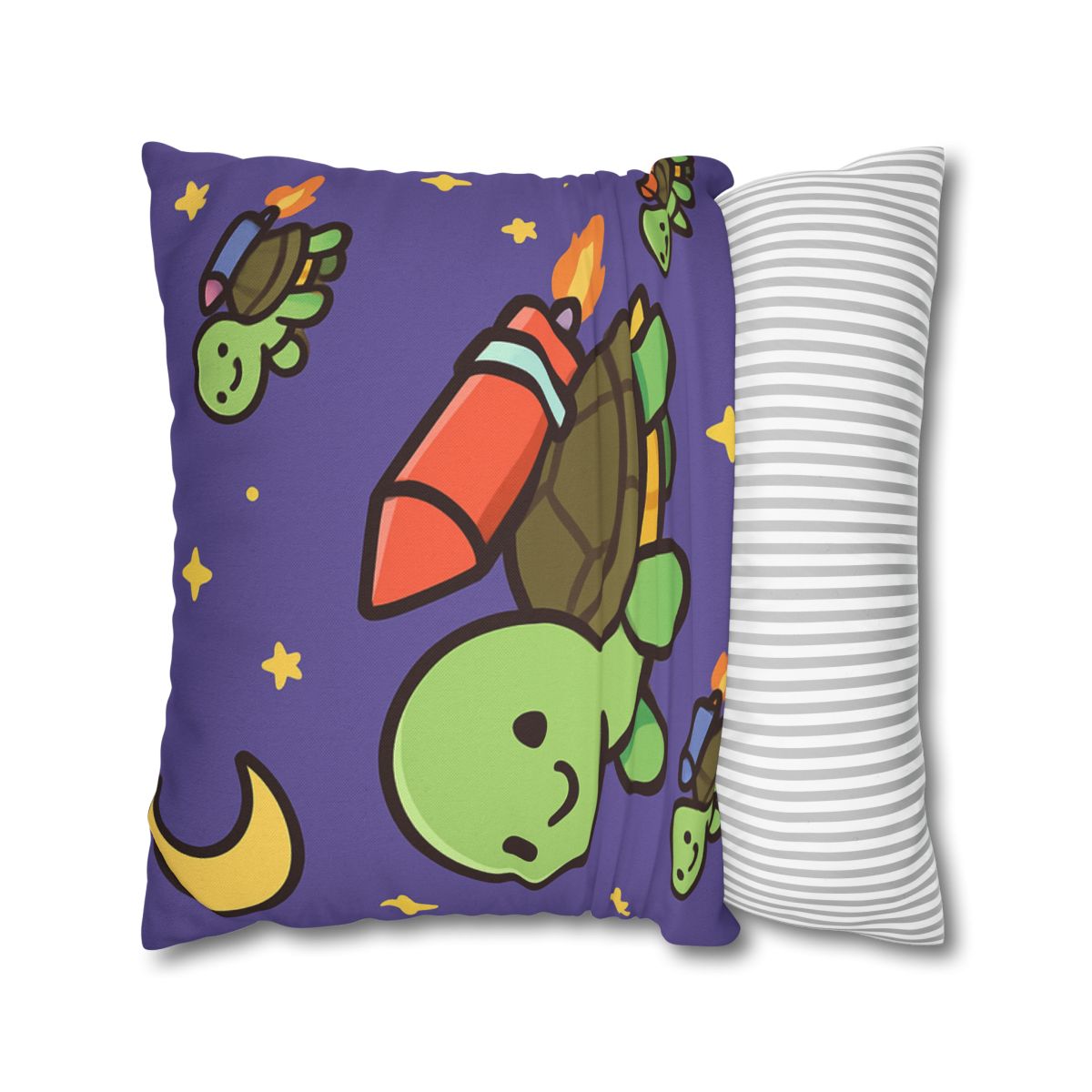 Rocket Powered Turtle Parade custom pillow cases