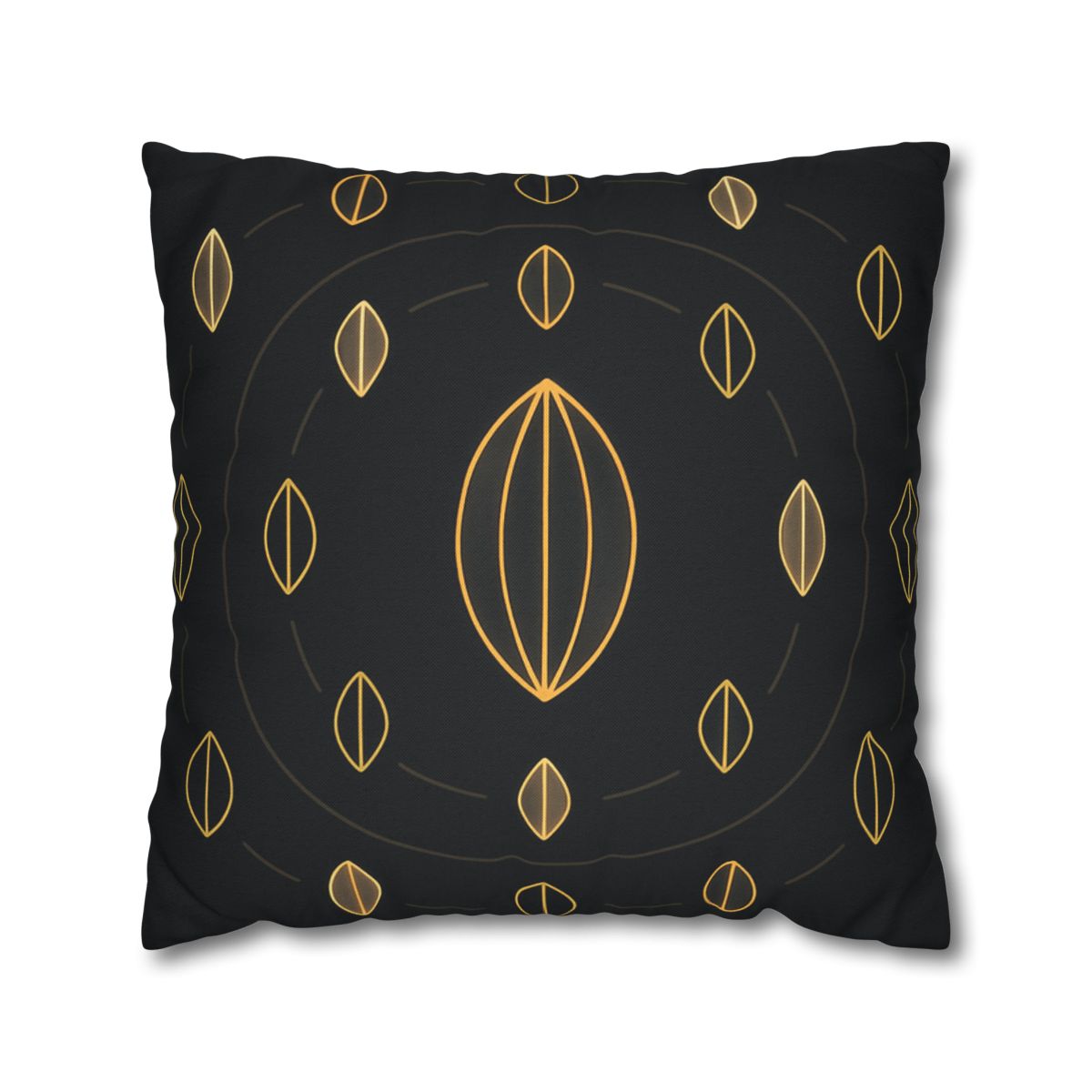 Orbiting Seed Ring Pattern comfortable bedding pillow covers