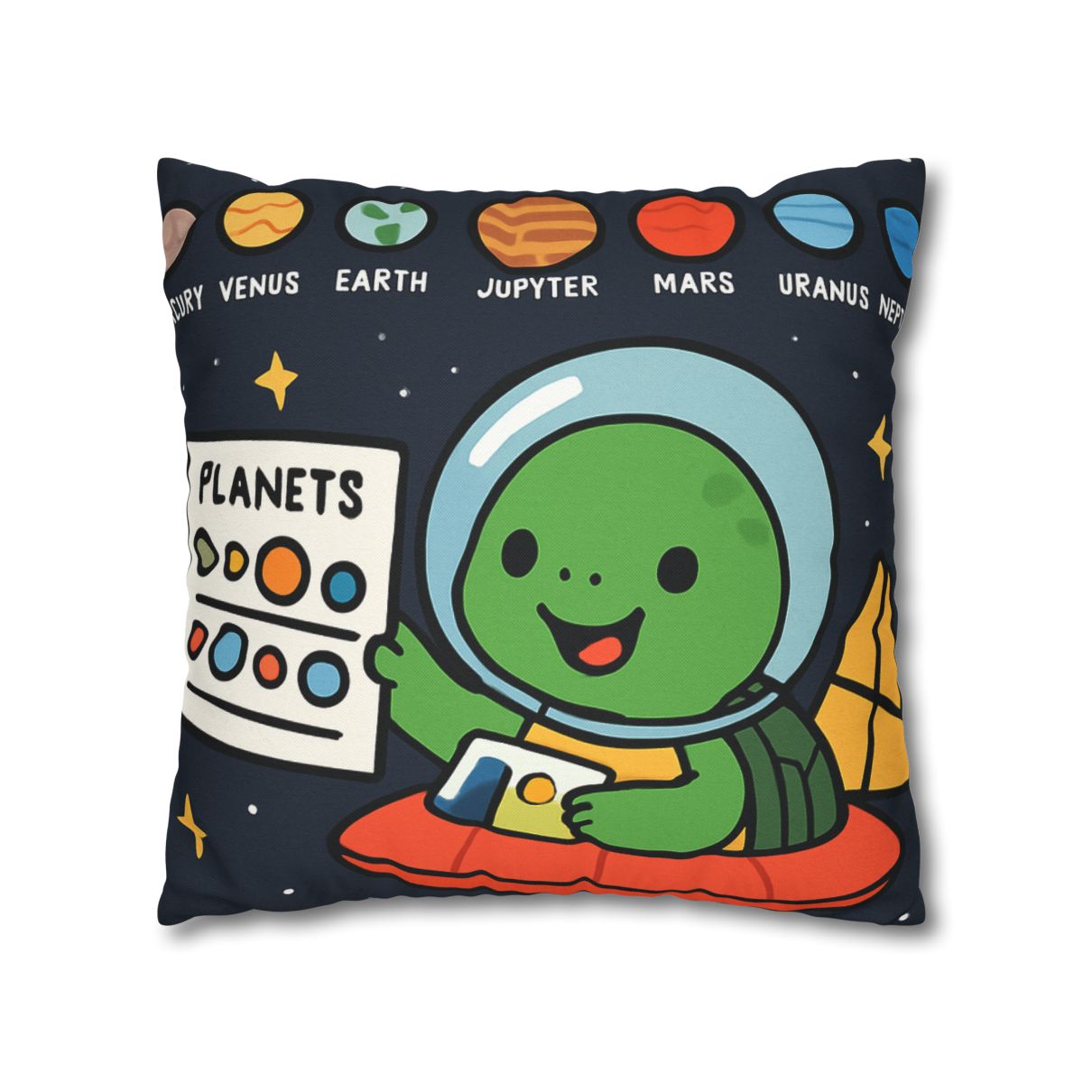 Solar Sail Turtle And The Planetary Parade unique gift pillow cases