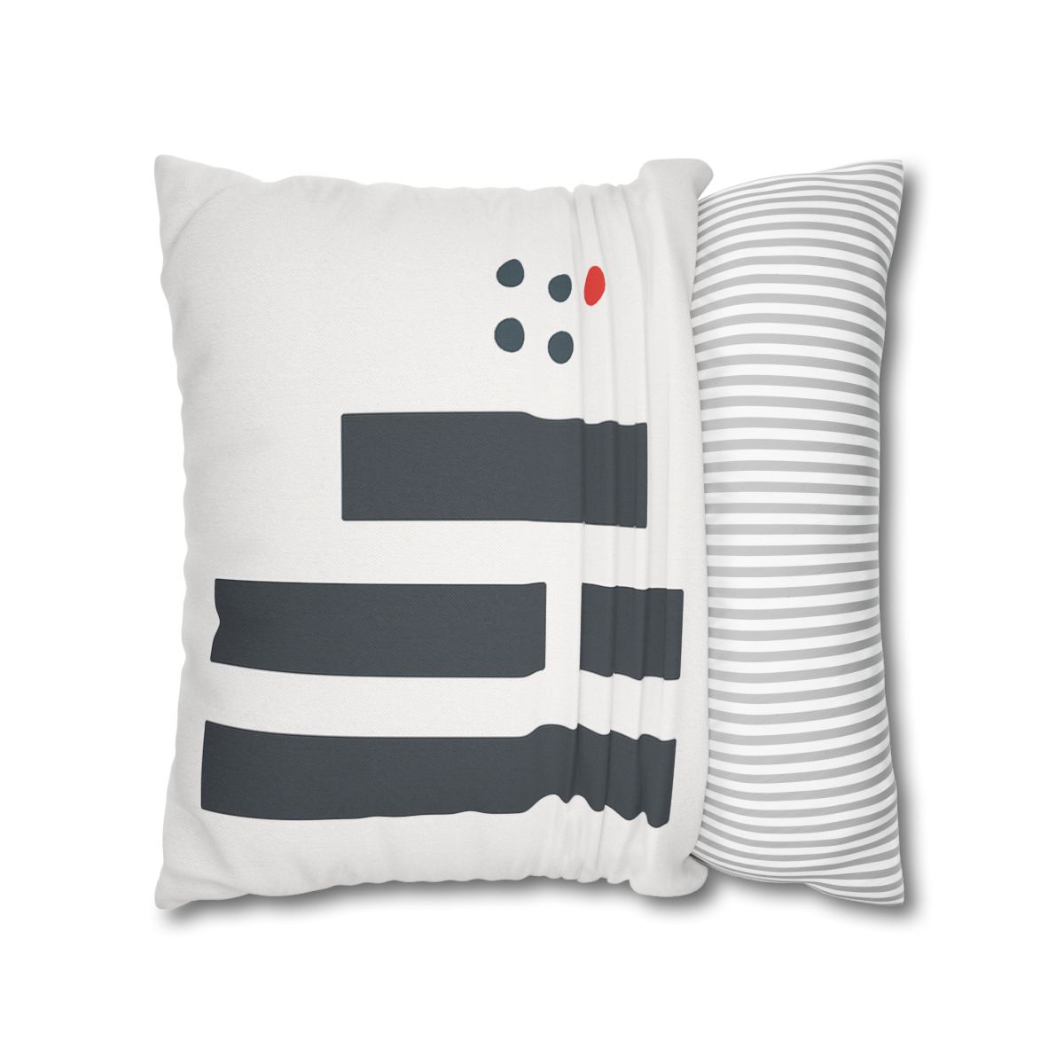 Stepped Columns With Missing Cell Grid trendy patterned pillow cases