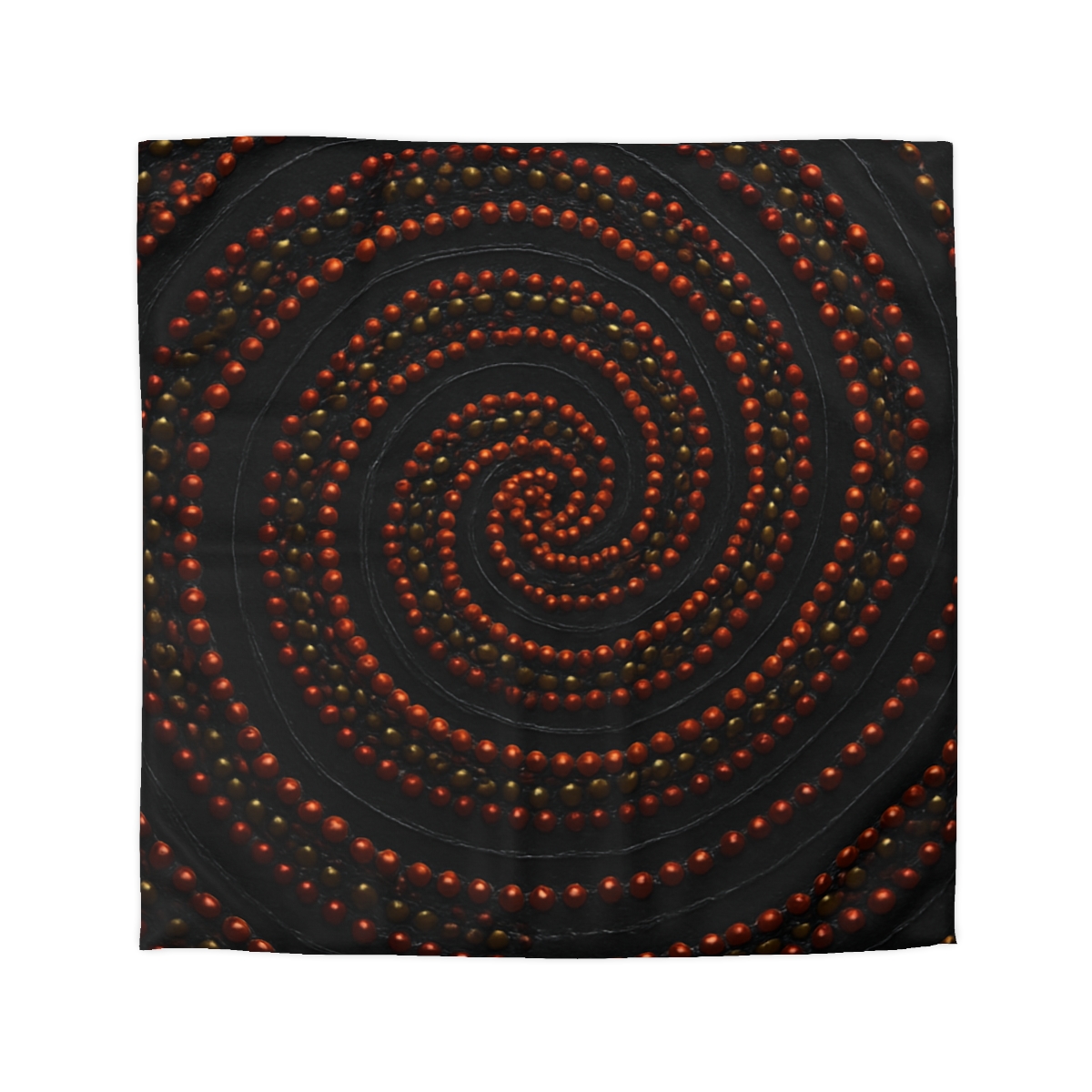 Spiral Seed Orbit custom duvets