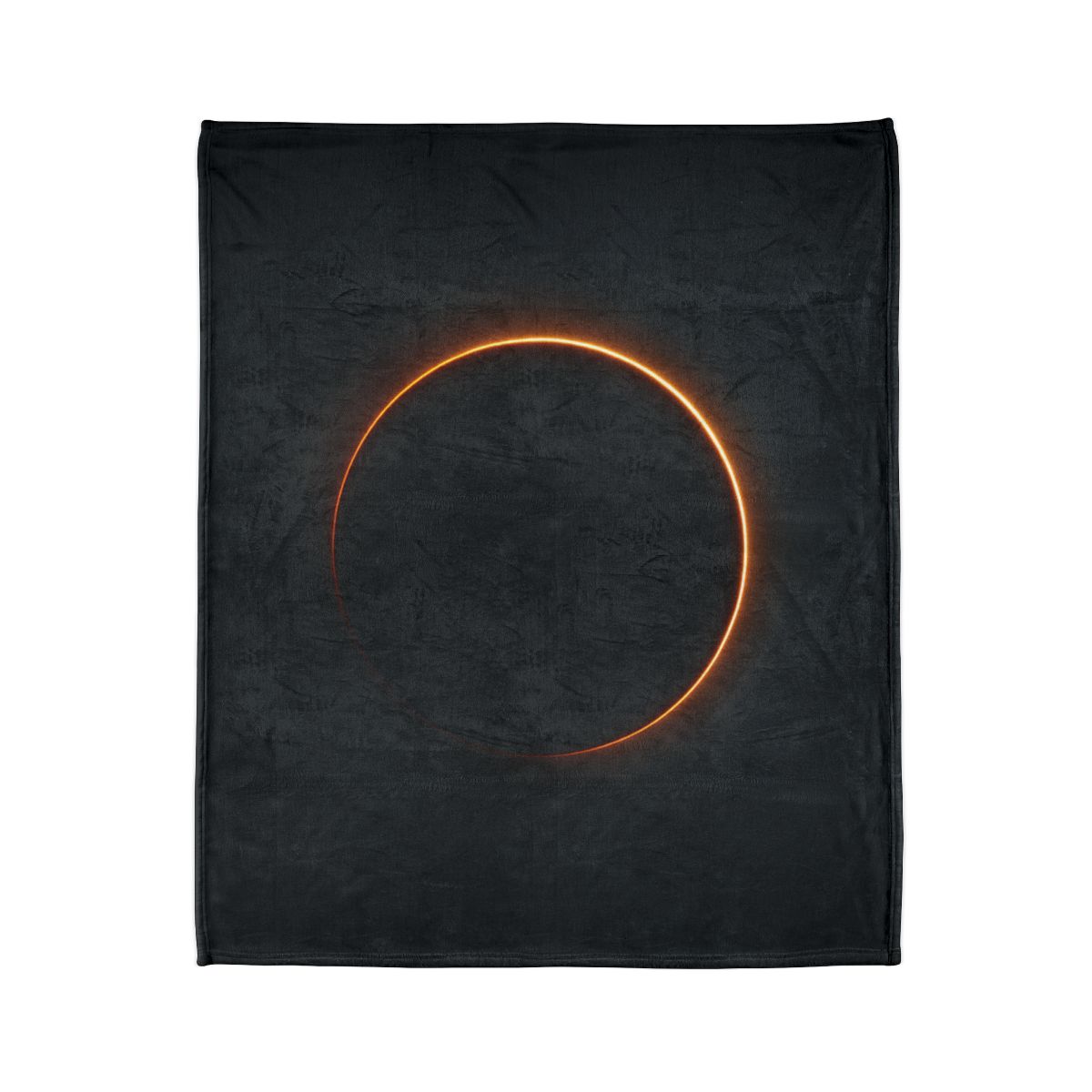 Void Horizon Silhouette Bloom stylish throw blankets