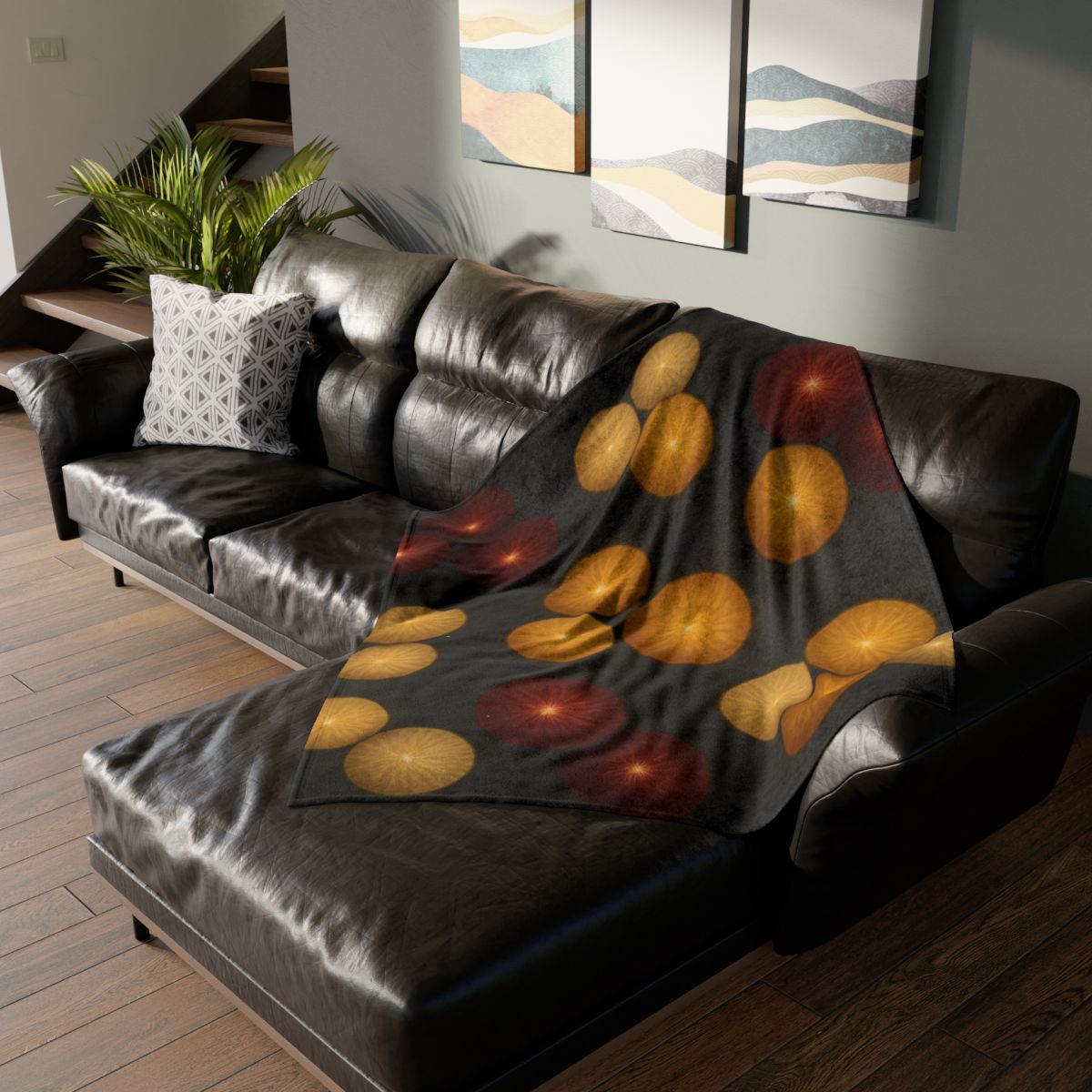 Celestial Seed Cluster trendy patterned blankets