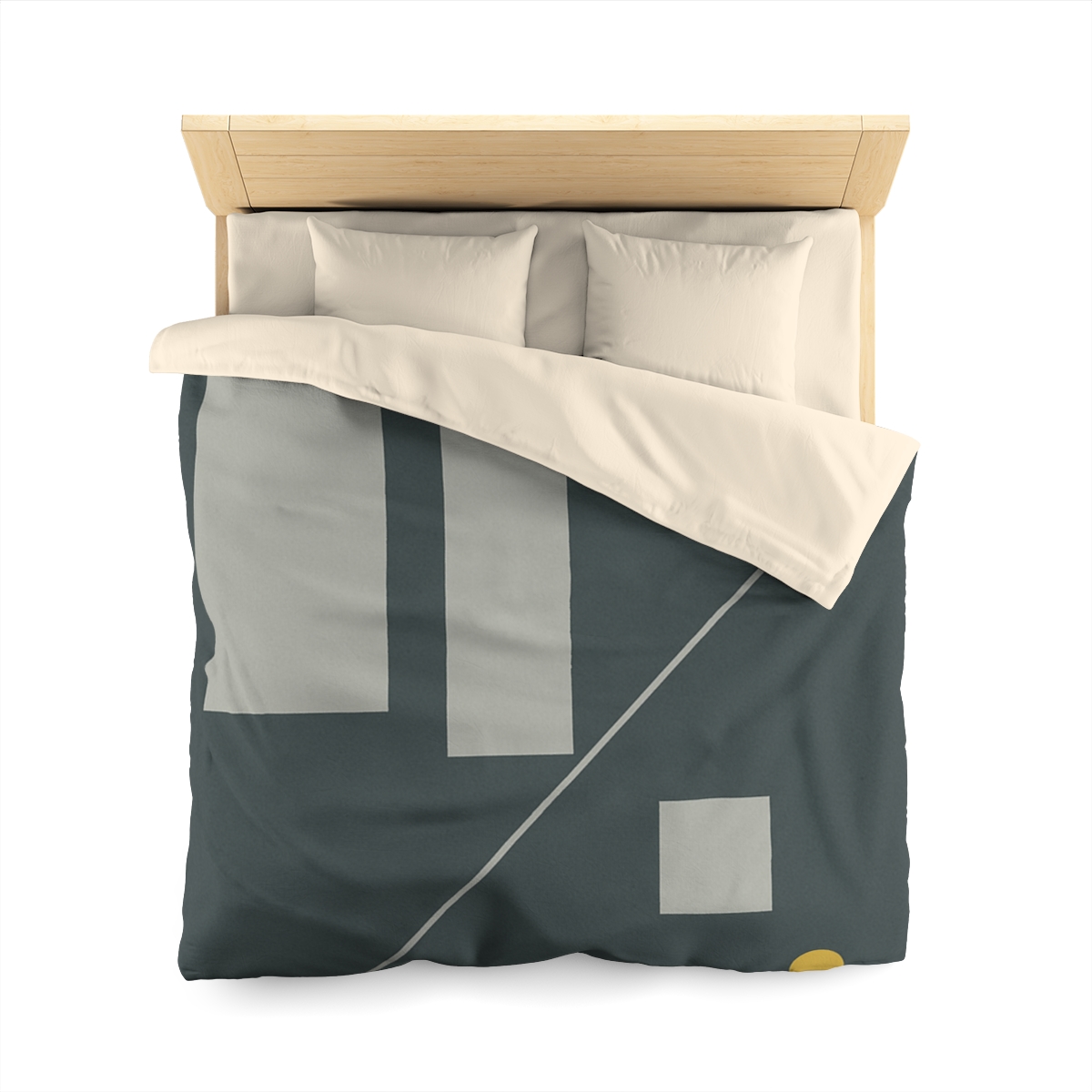 Staggered Blocks With Quiet Diagonal trendy bedroom duvets