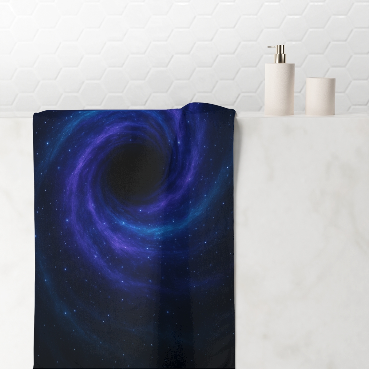 Prismatic Singularity Bloom comfortable face towels