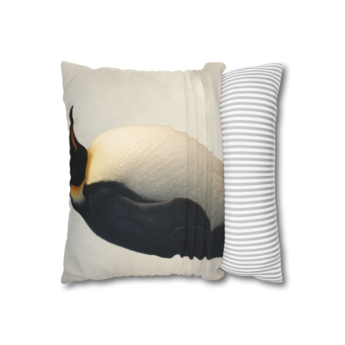 Aurora Hush Emperor Penguin soft cotton pillow cases