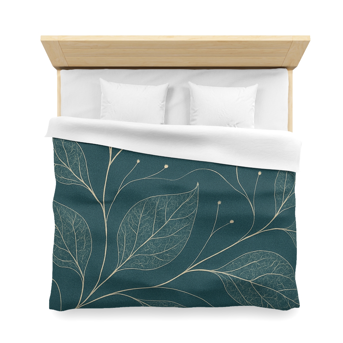 Vein Map Constellation Weave designer printed duvets